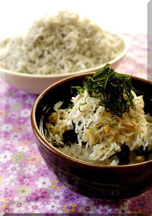 * 簡単 ❤ 胡麻の風味のしらす丼♪-レシピのメイン写真