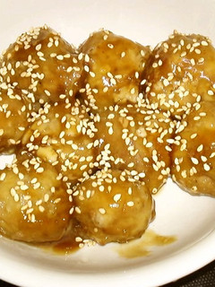 豚小間のぎゅ~団子♪ お弁当にも^^-レシピのメイン写真