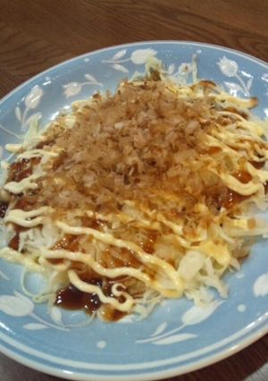手抜きお好み焼風-レシピのメイン写真