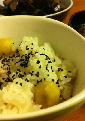 秋の味★入れるだけの超簡単な栗ご飯★-レシピのメイン写真