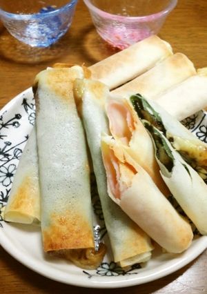 春巻きの皮で＊ちゃちゃっとおつまみ-レシピのメイン写真