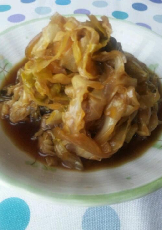 キャベツと玉ねぎのくたくた煮-レシピのメイン写真