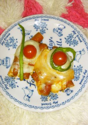 ウインナーでピザ♥お弁当やおつまみに-レシピのメイン写真