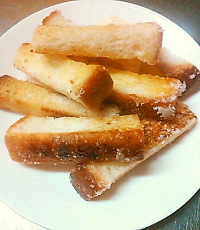 カリカリ～ッ☆食パンで簡単おやつ-レシピのメイン写真
