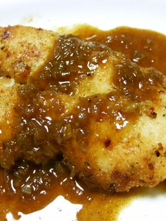 簡単!ハーブささみのカレーソースかけ-レシピのメイン写真