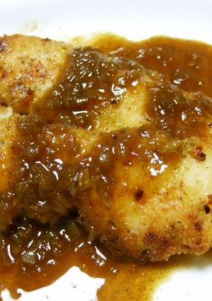 簡単！ハーブささみのカレーソースかけ-レシピのメイン写真