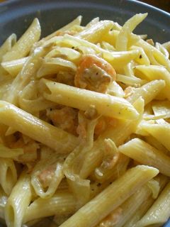 サーモンクリームソースのパスタ-レシピのメイン写真
