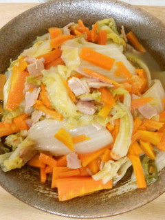 蒸し野菜inル・クルーゼ-レシピのメイン写真