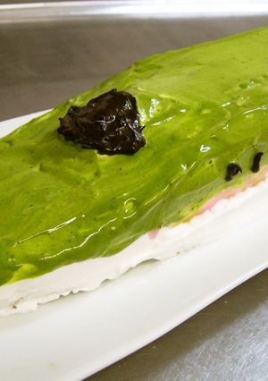 米粉の★東北新幹線はやぶさケーキ-レシピのメイン写真
