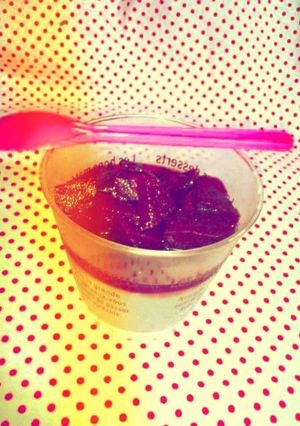 寒天と林檎の赤ワイン煮-レシピのメイン写真