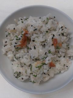 大葉と梅干しの混ぜ混ぜご飯☆-レシピのメイン写真