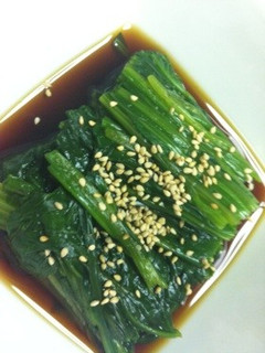 お弁当に☆夕飯に★ほうれん草の胡麻和え-レシピのメイン写真
