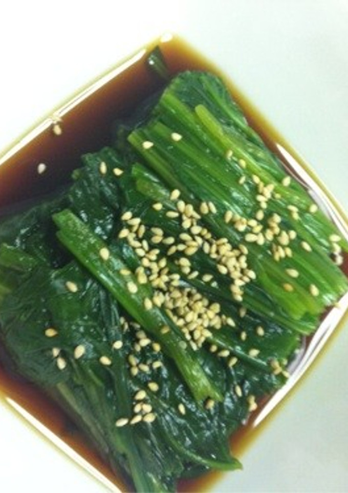 お弁当に☆夕飯に★ほうれん草の胡麻和え-レシピのメイン写真