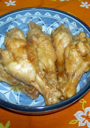 圧力鍋で簡単手羽元の醤油煮♫-レシピのメイン写真
