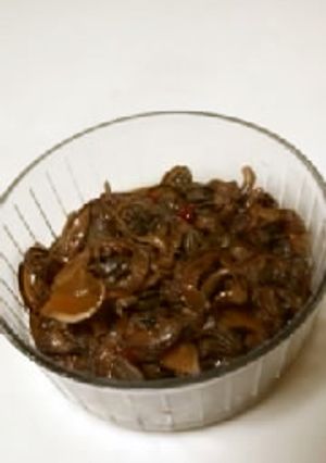 貝ヒモの煮物-レシピのメイン写真