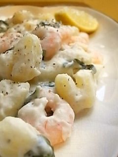 海老とじゃがいものとろりココナツミルク煮-レシピのメイン写真