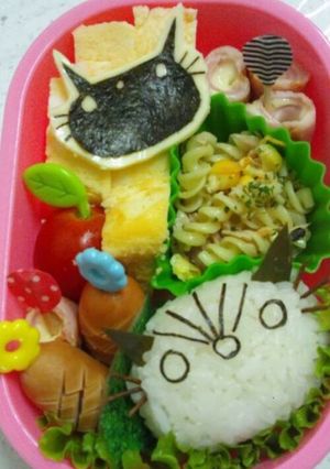 キャラ弁＊簡単ピムとポムのピム-レシピのメイン写真