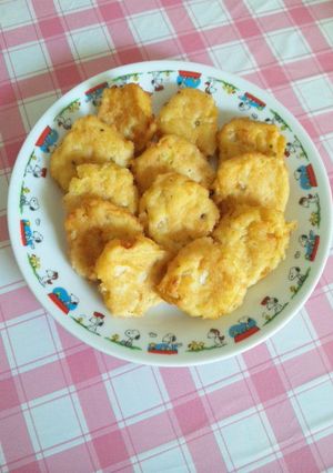 さけとお豆腐のふんわり揚げ♪-レシピのメイン写真