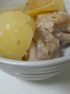 ミニクッカーで!鶏肉とジャガイモの塩麹煮-レシピのメイン写真
