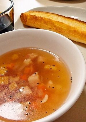 簡単基本の野菜コンソメスープ*-レシピのメイン写真