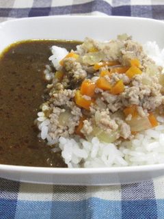そぼろ丼カレー添え-レシピのメイン写真