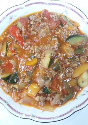 ソース　野菜たっぷりトマト缶ソース！-レシピのメイン写真