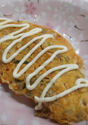 ♪ハマる美味しさ！♪納豆キムチオムレツ-レシピのメイン写真