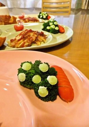 ブロッコリーときゅうりのサラダ-レシピのメイン写真
