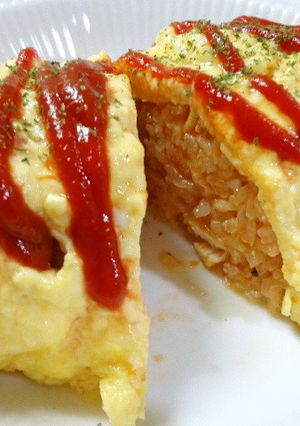 炊飯器でオムライス♪母の味＾＾-レシピのメイン写真