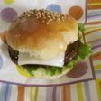運動会に好評ミニハンバーガー