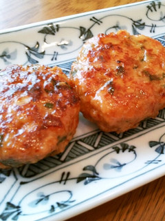 大葉たっぷり!つくねバーグ-レシピのメイン写真