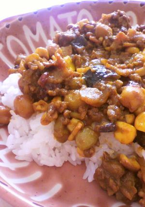 豆と野菜のドライカレー☆-レシピのメイン写真