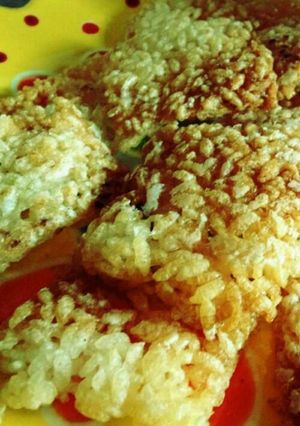おやつに!ご飯お煎餅!-レシピのメイン写真