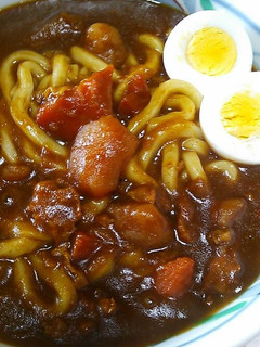 残りカレーdeカレーうどん☆☆(⌒‐⌒)-レシピのメイン写真