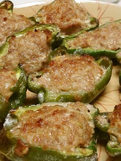 ピーマンの肉詰め-レシピのメイン写真