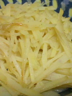 じゃがいものシャキシャキ炒め-レシピのメイン写真