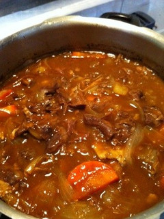 和風牛すじカレー-レシピのメイン写真