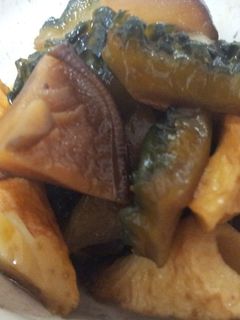 ゴーヤとしいたけのうま煮-レシピのメイン写真