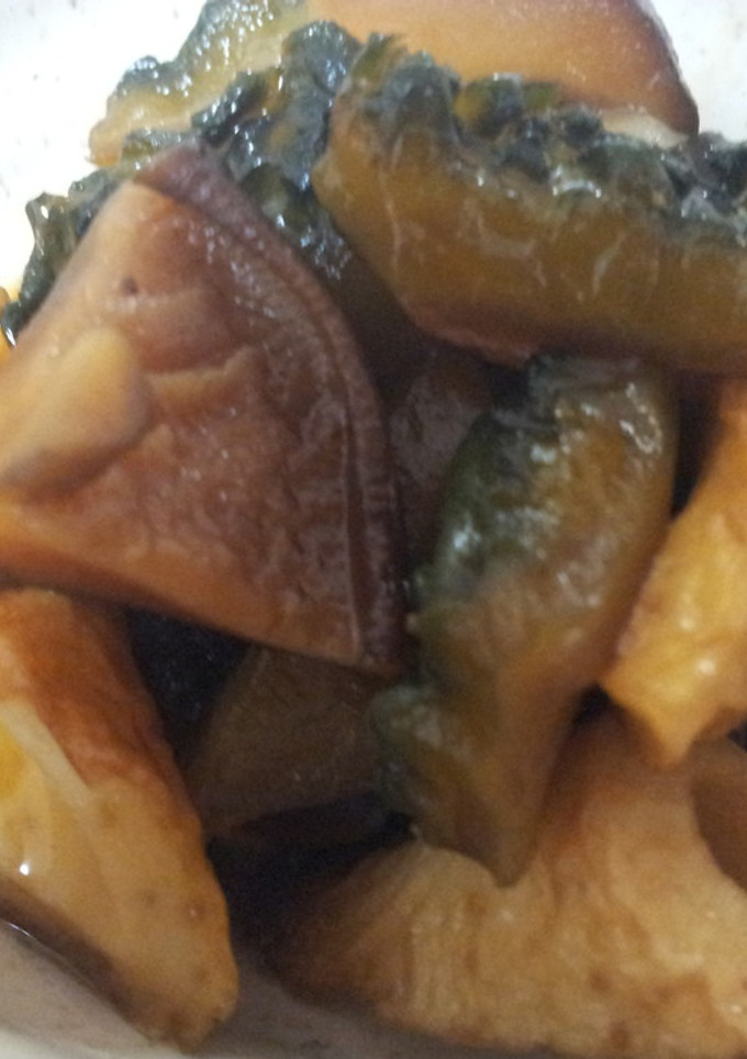 ゴーヤとしいたけのうま煮-レシピのメイン写真