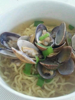 超簡単!!あさりラーメン-レシピのメイン写真