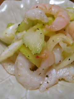 セロリと海老のうまだし和え-レシピのメイン写真