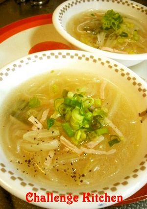 マロニーちゃんdeモーニングスープ♪-レシピのメイン写真