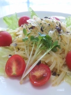 極細切りじゃがいものパスタ風サラダ-レシピのメイン写真