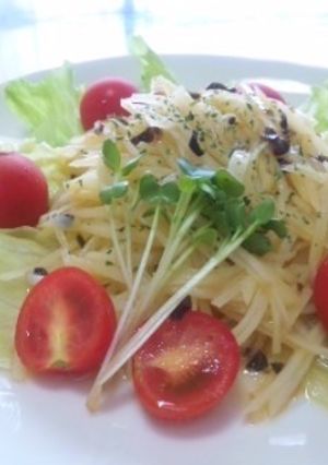 極細切りじゃがいものパスタ風サラダ-レシピのメイン写真