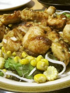 唐揚げサラダ-レシピのメイン写真