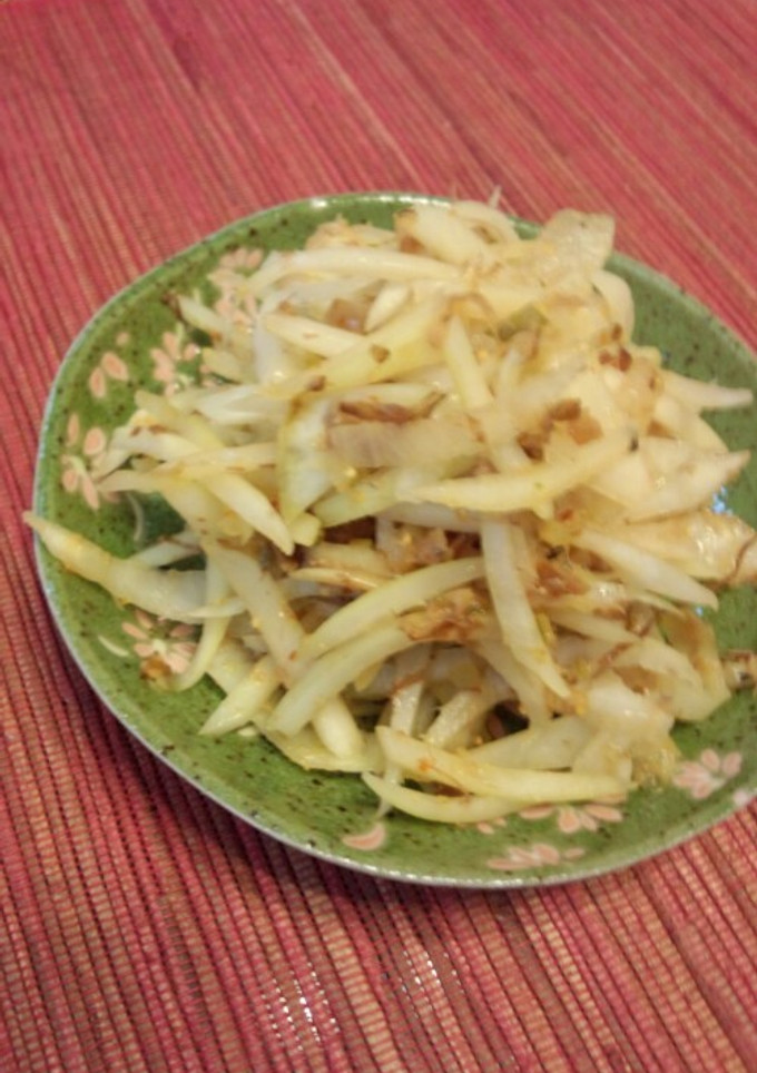 レンジで大根の皮をご飯の友に-レシピのメイン写真