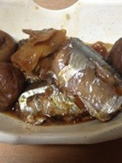 サンマの梅煮-レシピのメイン写真