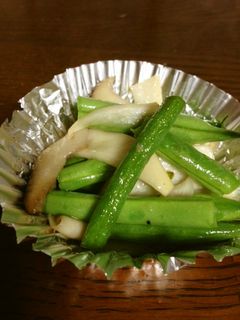 3分でお弁当にもエリンギとインゲンの炒め-レシピのメイン写真