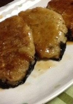 レンコンの磯辺焼き♬-レシピのメイン写真