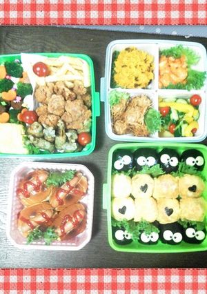 2012☆運動会のお弁当☆キャラ弁-レシピのメイン写真